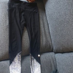 Lululemon reflective running leggings